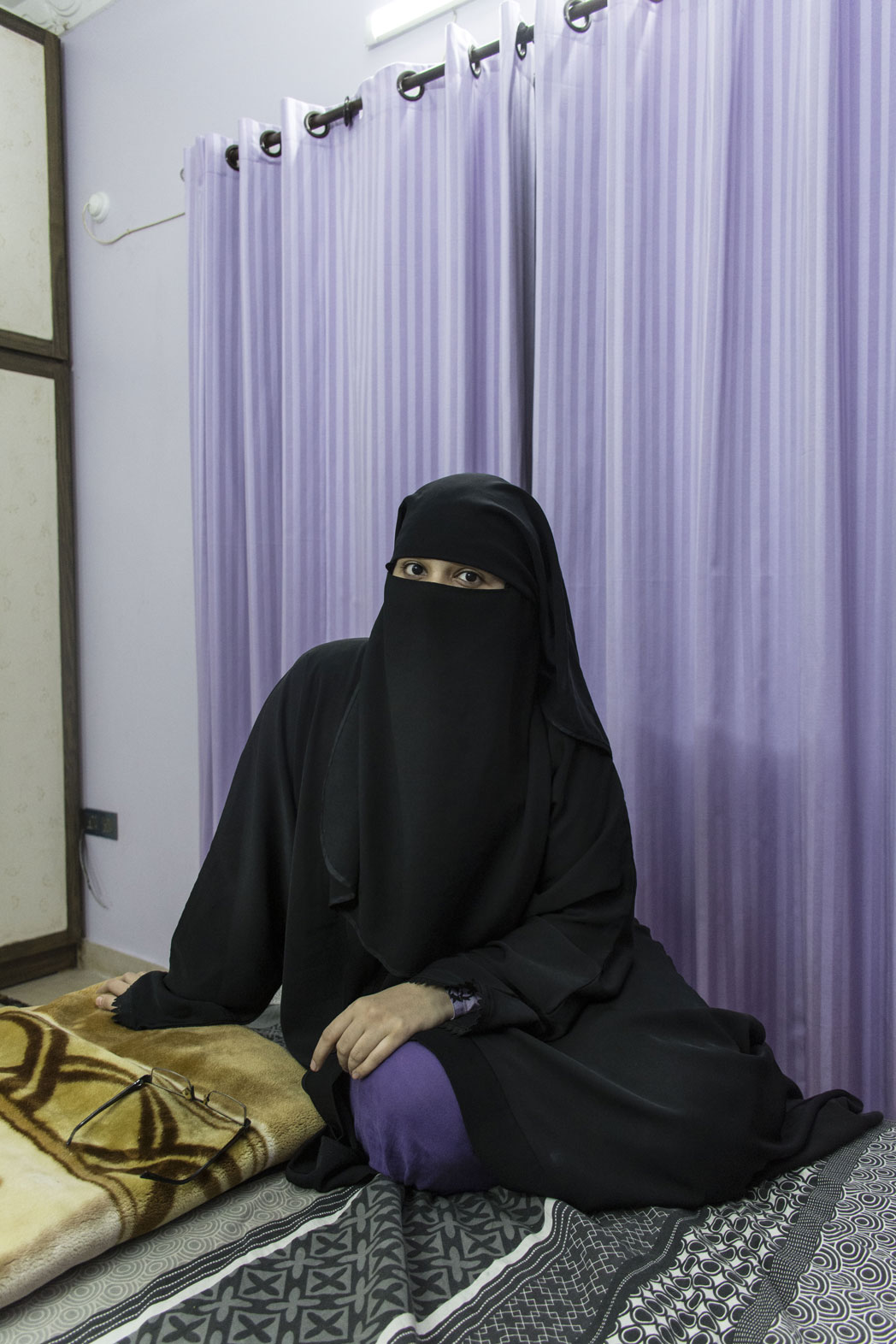 Niqab sous collant